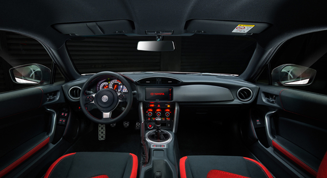 Interior And Tech Toyota Gt86